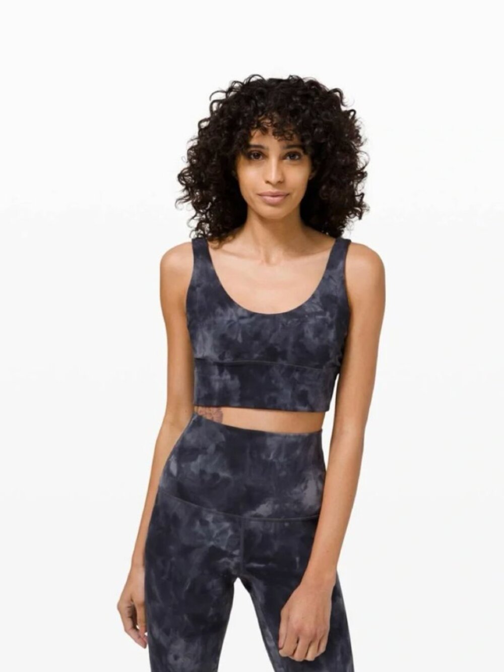 Lululemon Align Reversible Bra | SIZE 6 | Diamond Dye Pitch Grey Graphite Grey t